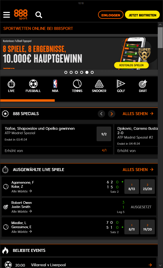 888sport steuer