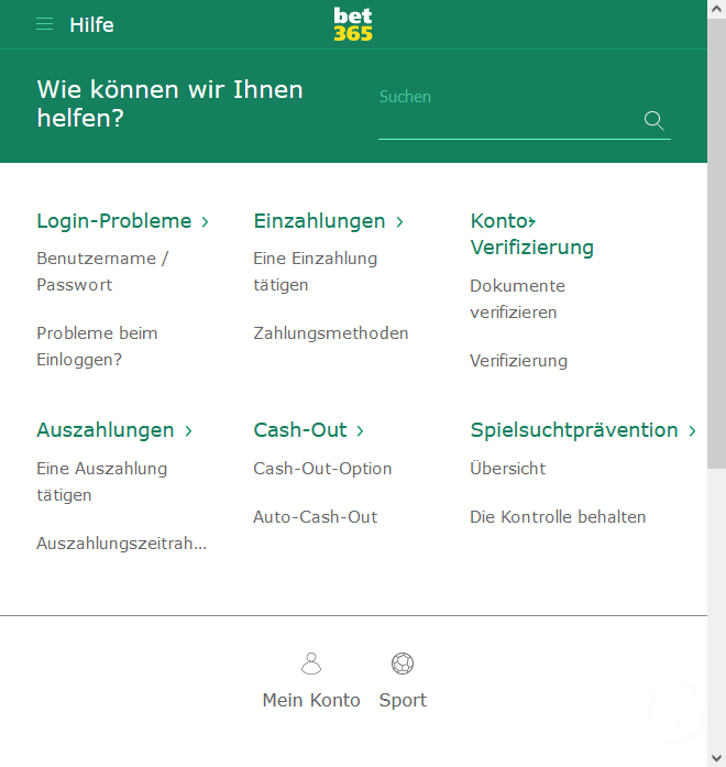bet365 konto entsperren