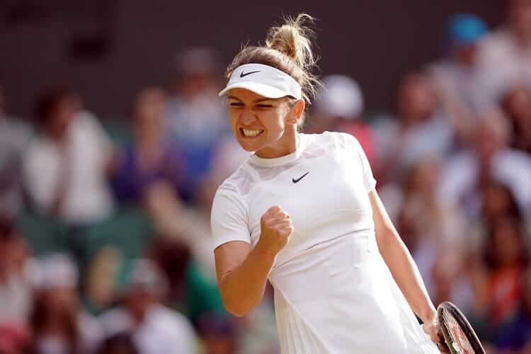 Wimbledon WTA Halep Anisimova live