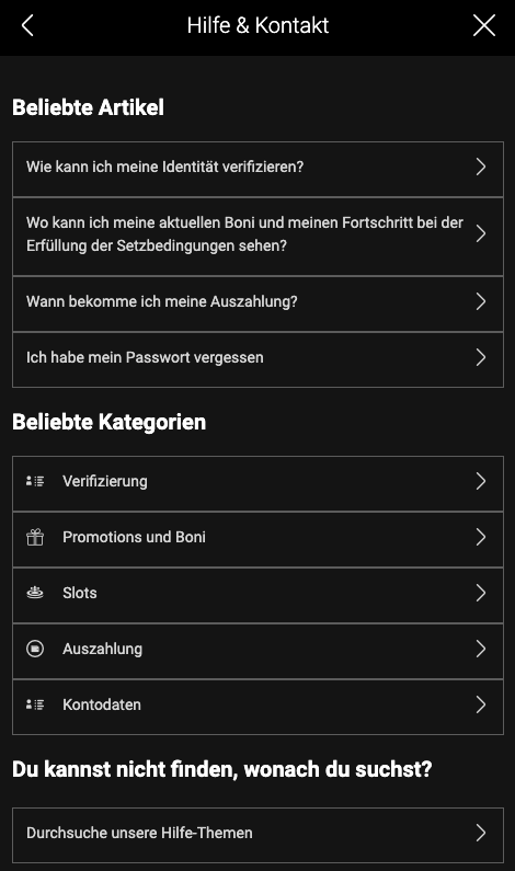 bwin Kontakt