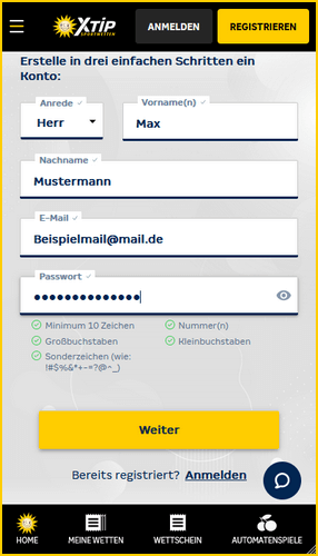 xtip test