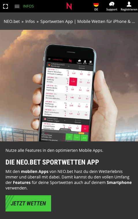 Neo bet App