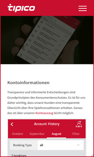 tipico konto gesperrt