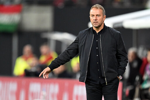 Hansi Flick steht auch bei der EM 2024 an der Seitenlinie