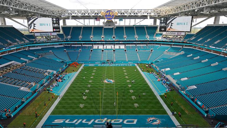 HardRock Stadium in Miami Florida