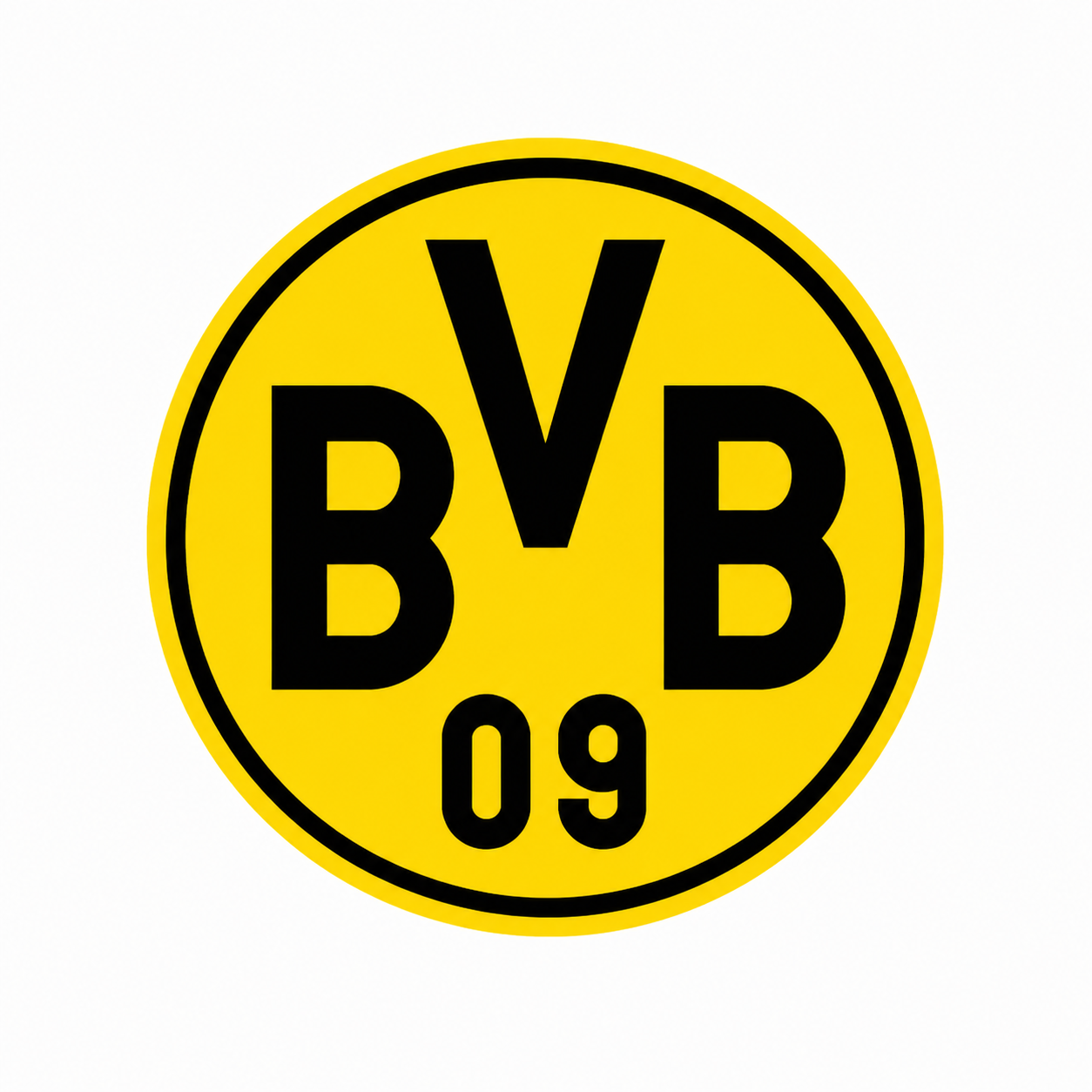 Das Wappen des BVB 09